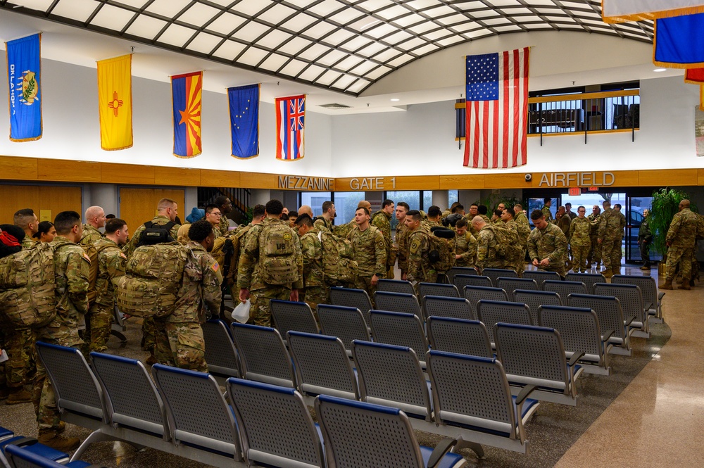 44th IBCT leaves for Fort Bliss