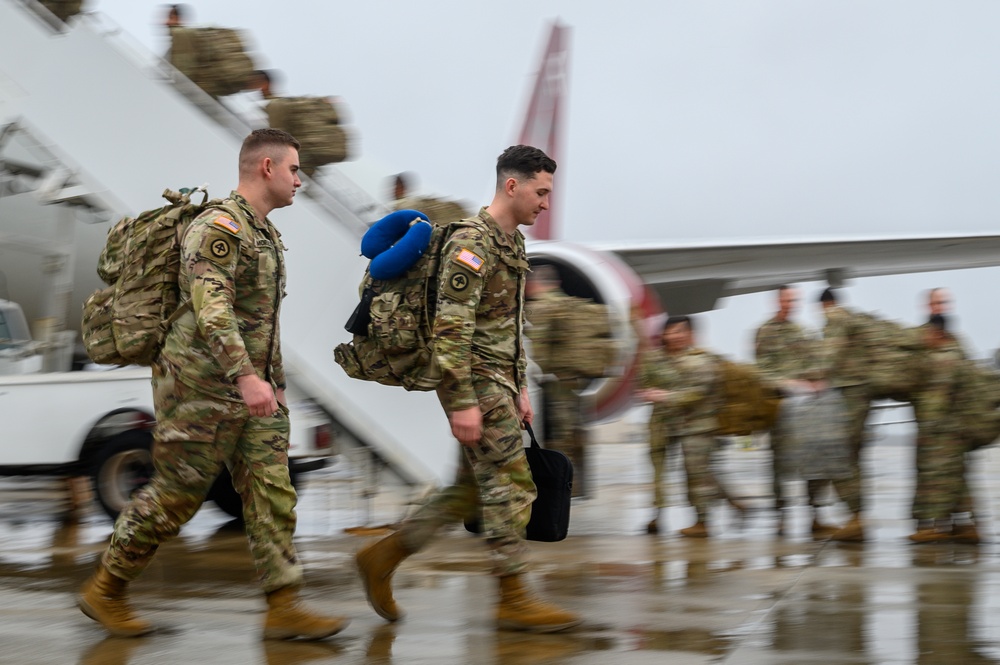 44th IBCT leaves for Fort Bliss