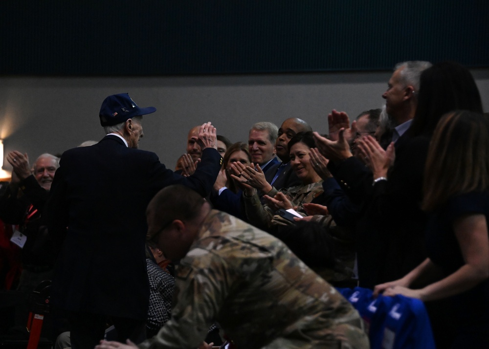 Air Force honors 100th Bomb Group's legacy with 'Masters of the Air' special screening