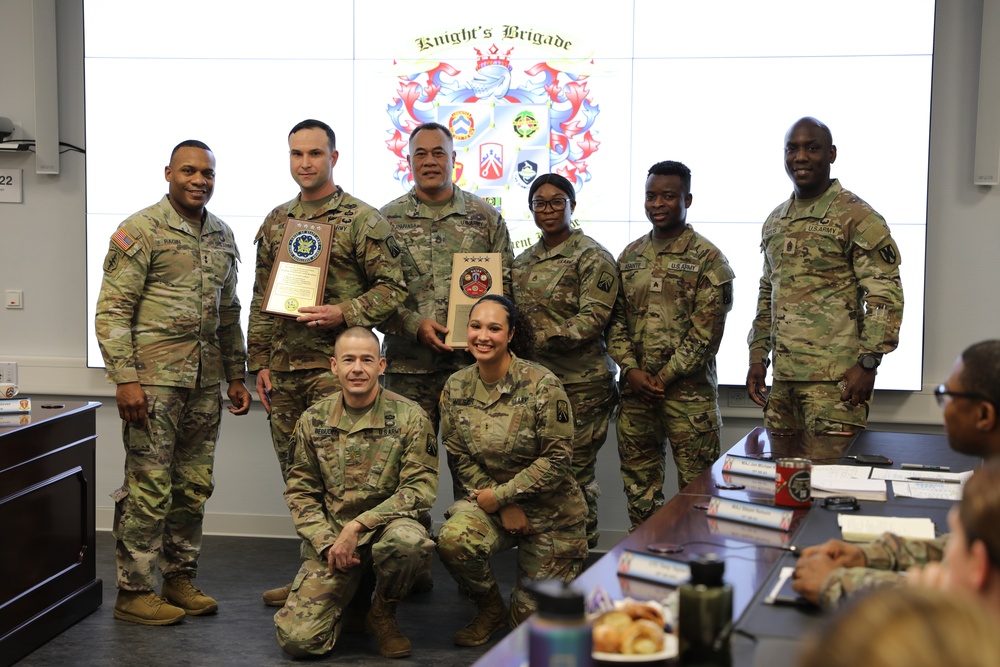 Chief of Staff Army Supply Excellence Award presentation