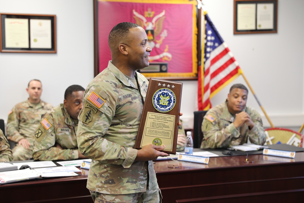 Chief of Staff Army Supply Excellence Award