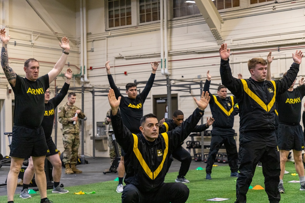 10th Mountain and XVIII Airborne Corps conduct staff PT