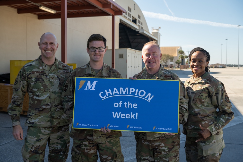 Champ of the Week - Airman 1st Class Jacob Scott