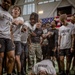 University of Colorado - Boulder football team works out like Marines
