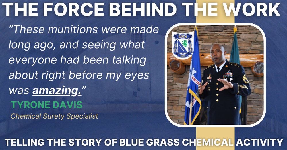 The Force Behind the Work: Telling the Story of Blue Grass Chemical Activity – Tyrone D.