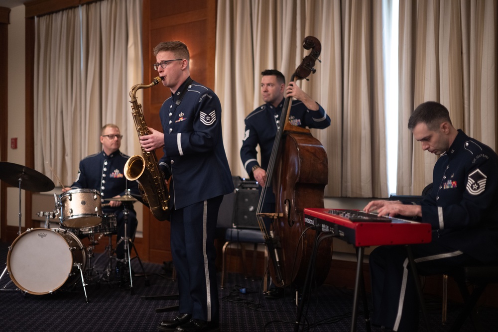 Air Force honors 100th Bomb Group's legacy with 'Masters of the Air' special screening