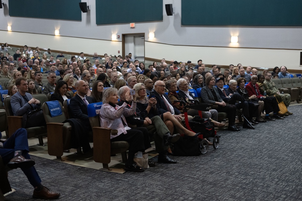 Air Force honors 100th Bomb Group's legacy with 'Masters of the Air' special screening