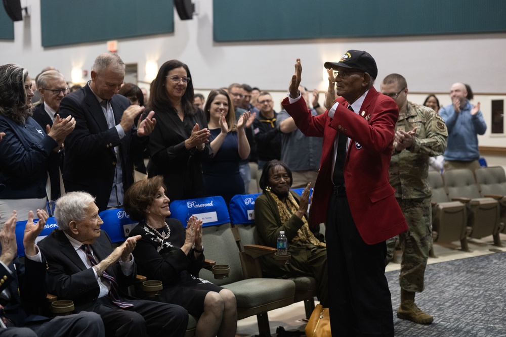 Air Force honors 100th Bomb Group's legacy with 'Masters of the Air' special screening