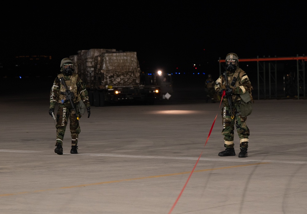 731st AMS cordons simulated UXOs