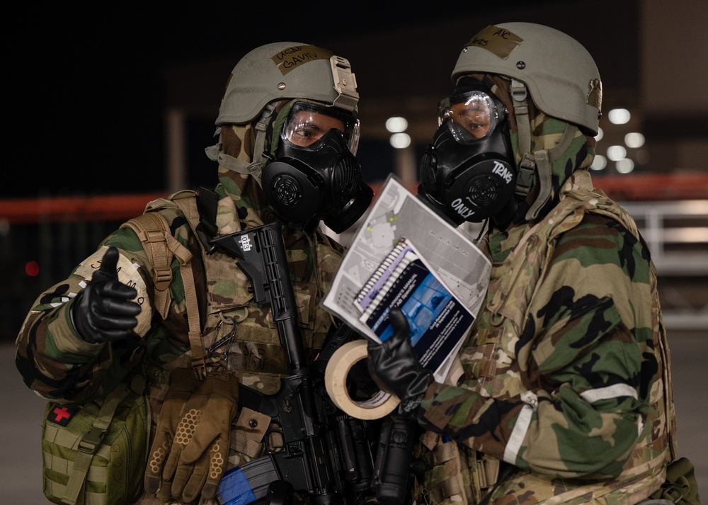 731st AMS cordons simulated UXOs
