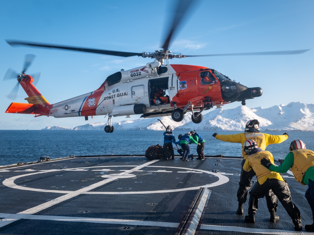 Coast Guard Cutter Alex Haley returns to Kodiak from Bering Sea Patrol