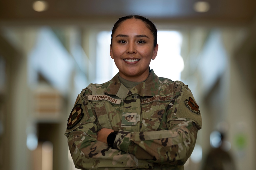 Senior Airman Latoya Thompson Portrait