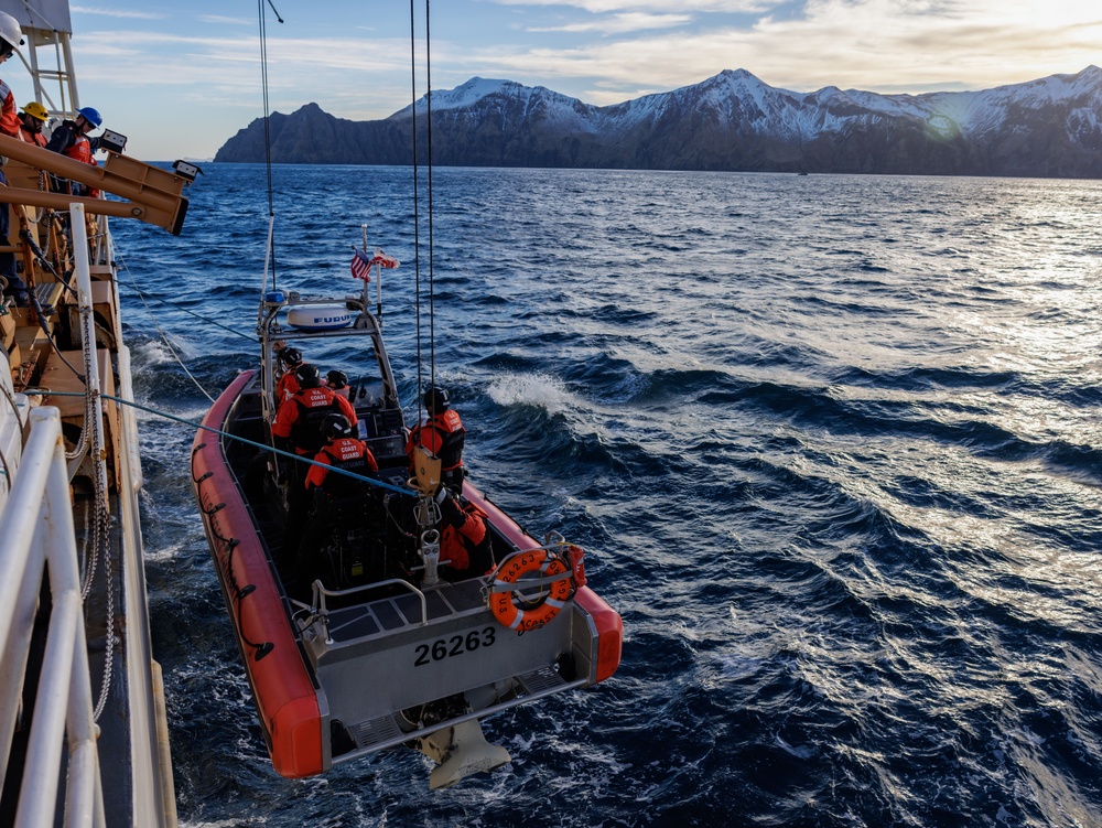 Coast Guard Cutter Alex Haley returns to Kodiak from Bering Sea Patrol