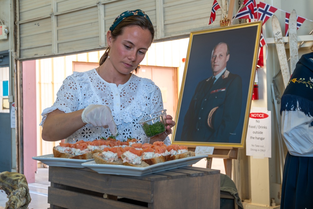 Luke Hosts International Festival