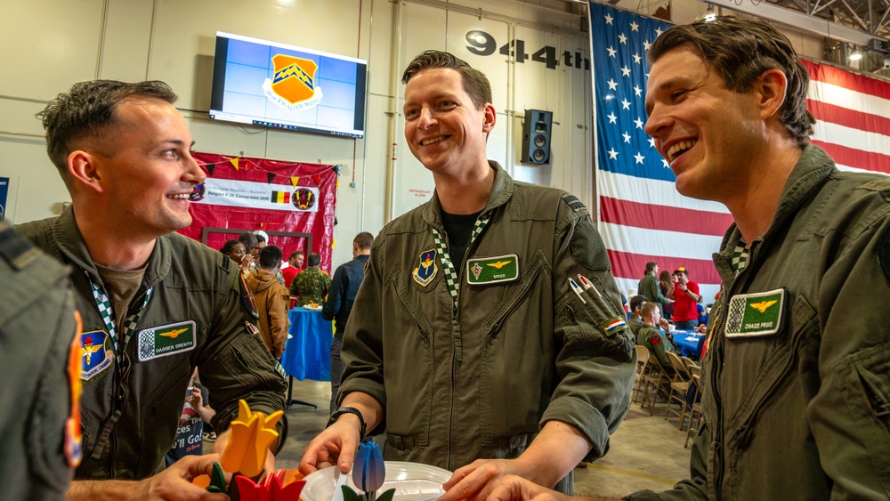 Luke Hosts International Festival