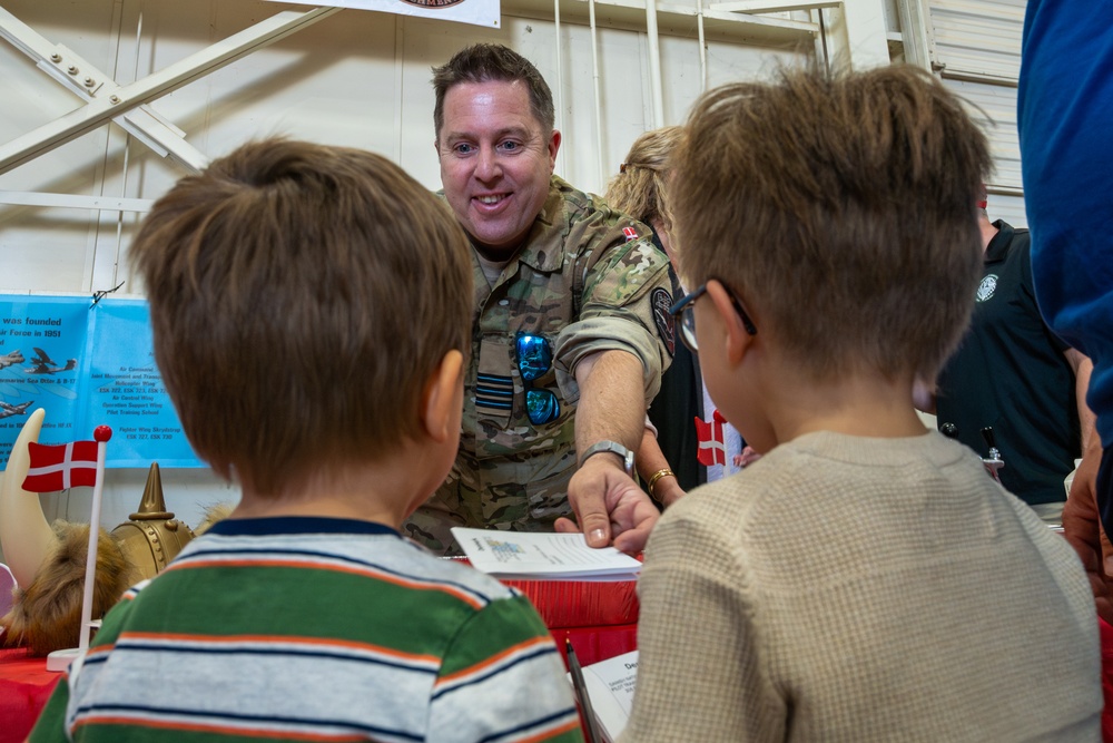 Luke Hosts International Festival