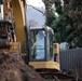 Clearing debris, keeping dust down