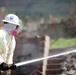 Clearing debris, keeping dust down