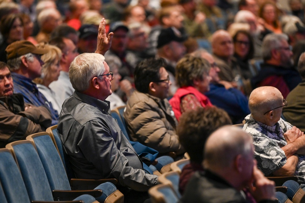 AFGSC hosts town halls in Lewistown and Great Falls