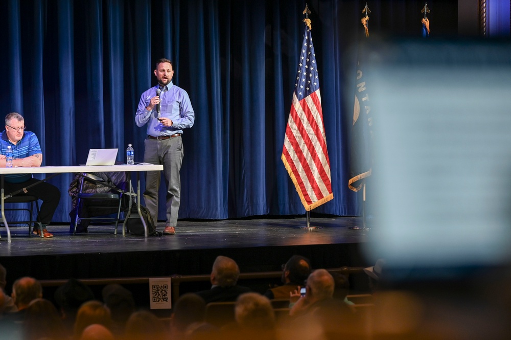 AFGSC hosts town halls in Lewistown and Great Falls