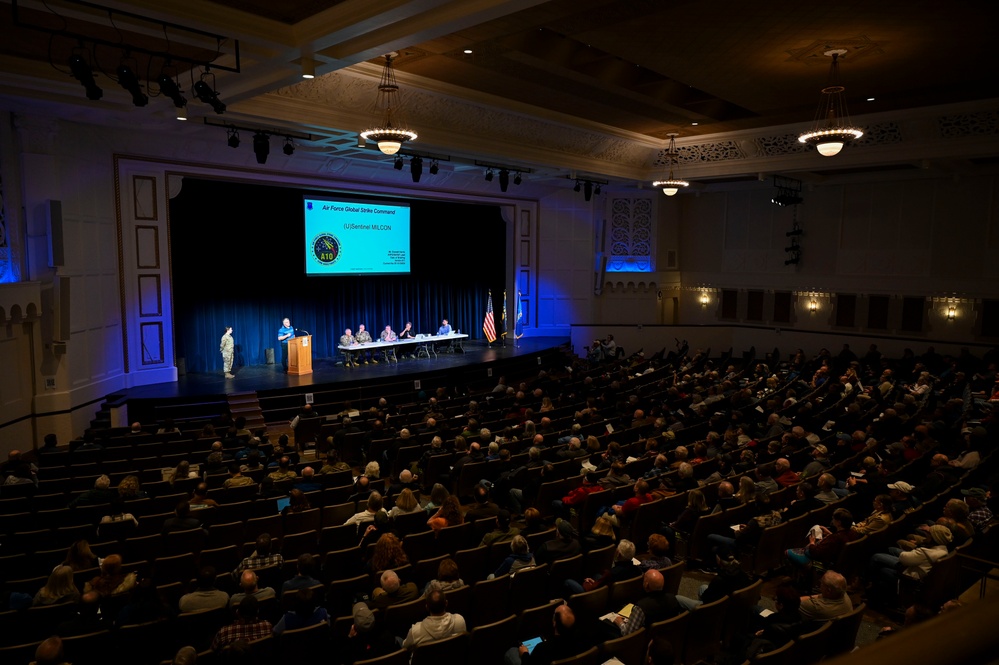 AFGSC hosts town halls in Lewistown and Great Falls