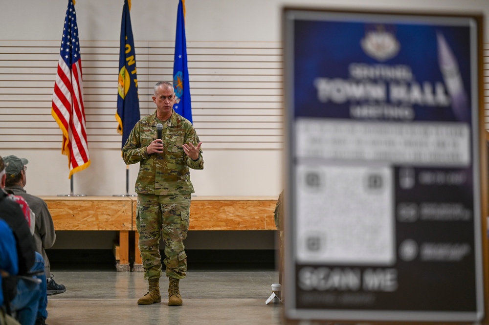 AFGSC hosts town halls in Lewistown and Great Falls