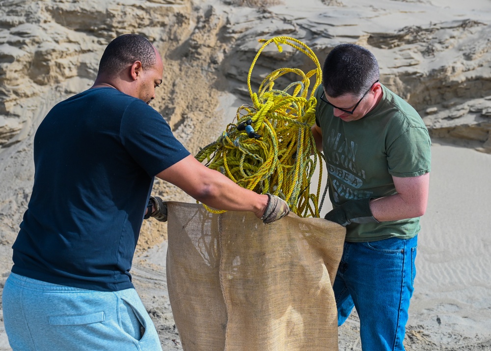 Vandenberg Space Force Base Beach Clean-up Day 2024