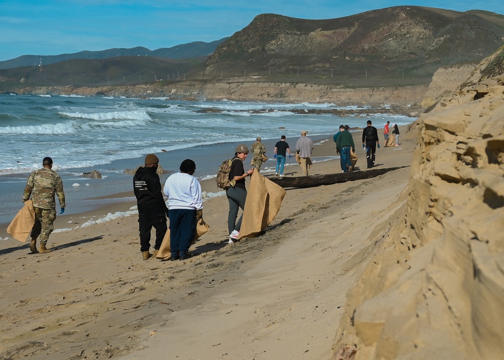 Vandenberg Space Force Base Beach Clean-up Day 2024