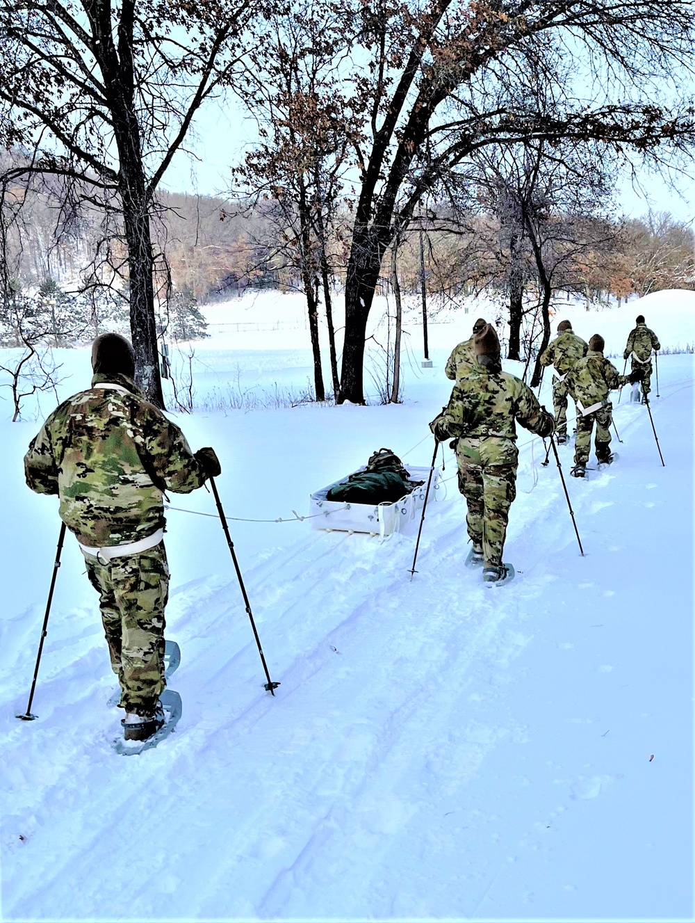 Fort McCoy Soldiers build winter operations skills during January training at installation