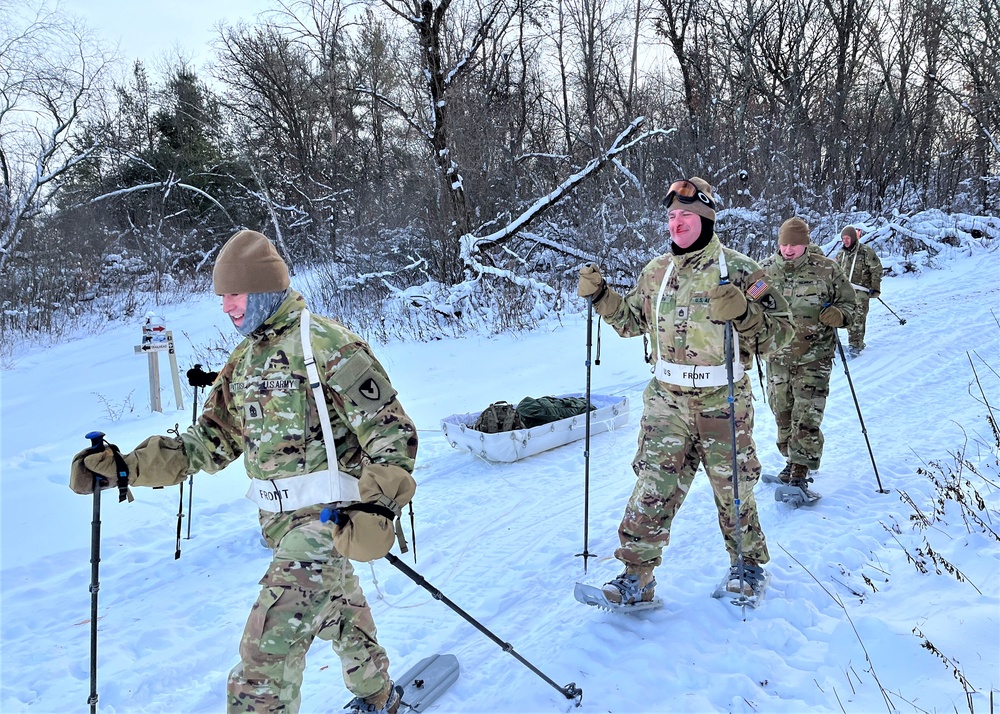 Fort McCoy Soldiers build winter operations skills during January training at installation