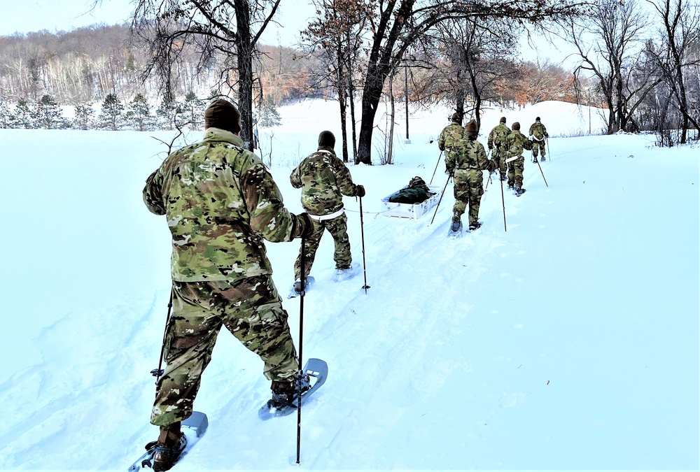 Fort McCoy Soldiers build winter operations skills during January training at installation