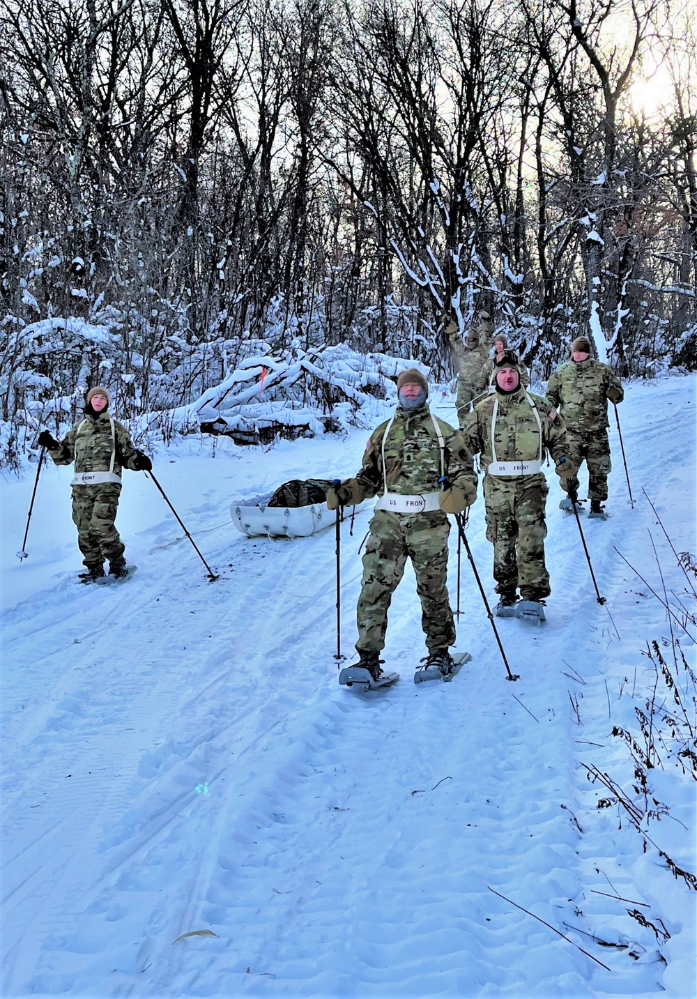 Fort McCoy Soldiers build winter operations skills during January training at installation