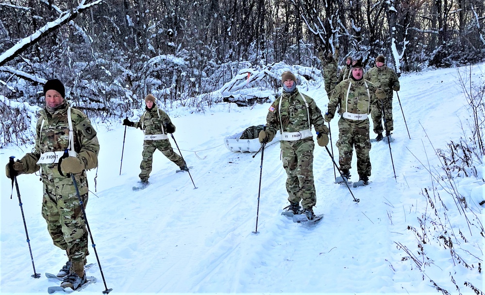 Fort McCoy Soldiers build winter operations skills during January training at installation