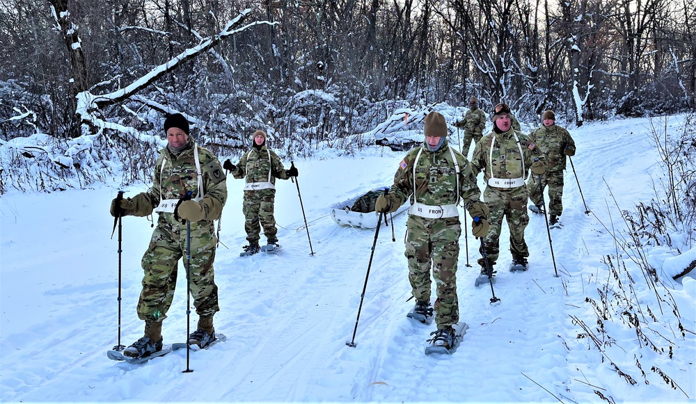 Fort McCoy Soldiers build winter operations skills during January training at installation