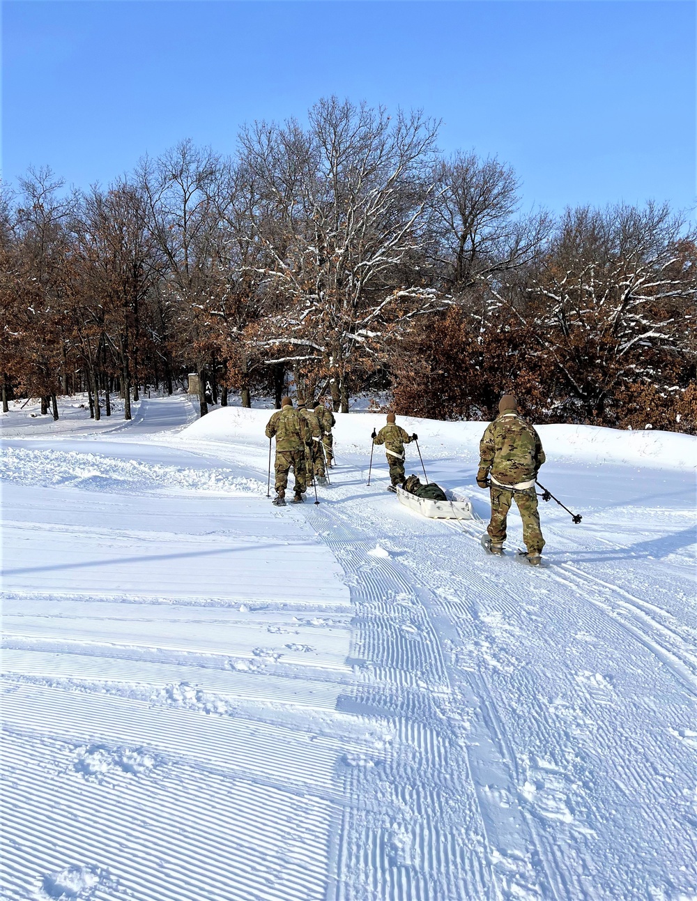 Fort McCoy Soldiers build winter operations skills during January training at installation