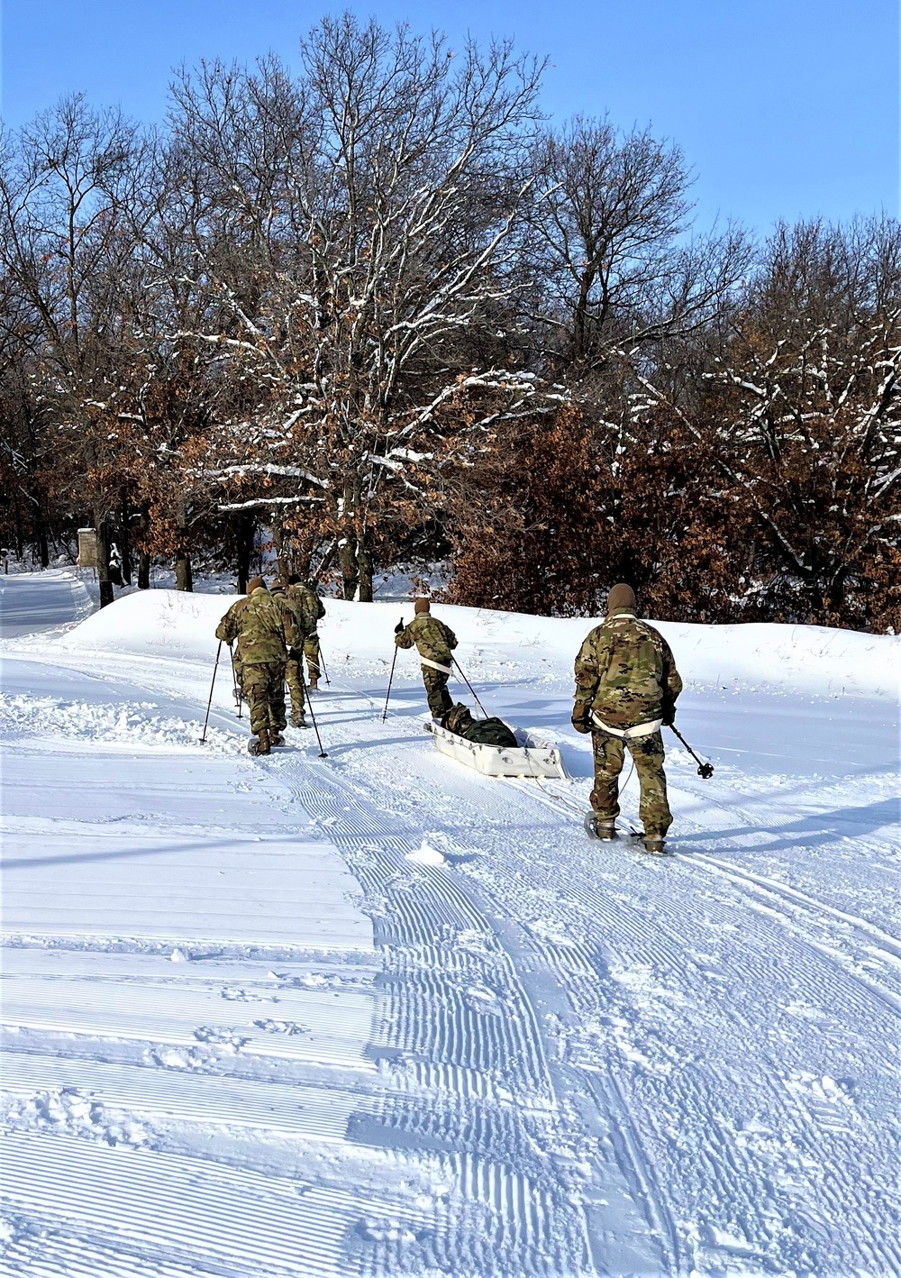 Fort McCoy Soldiers build winter operations skills during January training at installation