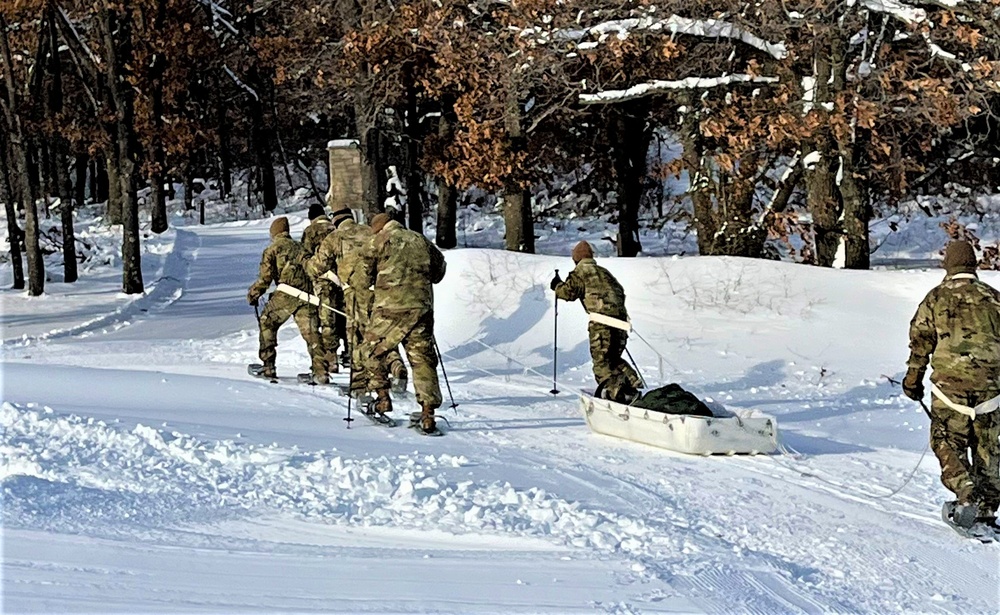 Fort McCoy Soldiers build winter operations skills during January training at installation