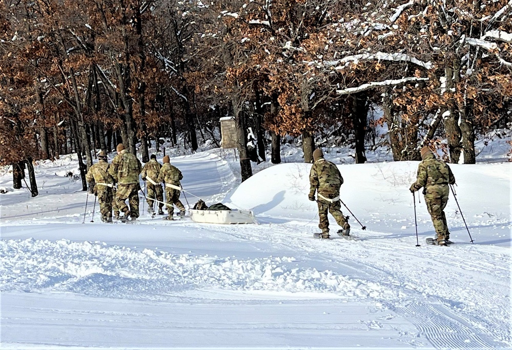 Fort McCoy Soldiers build winter operations skills during January training at installation