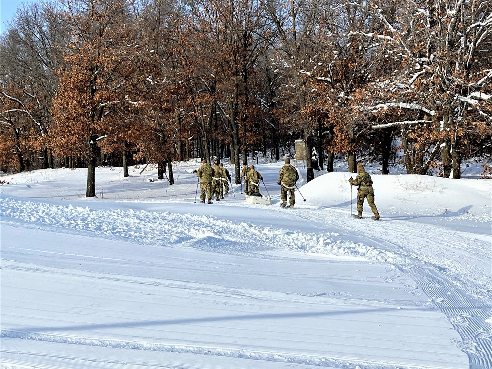 Fort McCoy Soldiers build winter operations skills during January training at installation