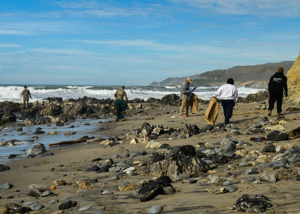 Vandenberg Space Force Base Beach Clean-up Day 2024