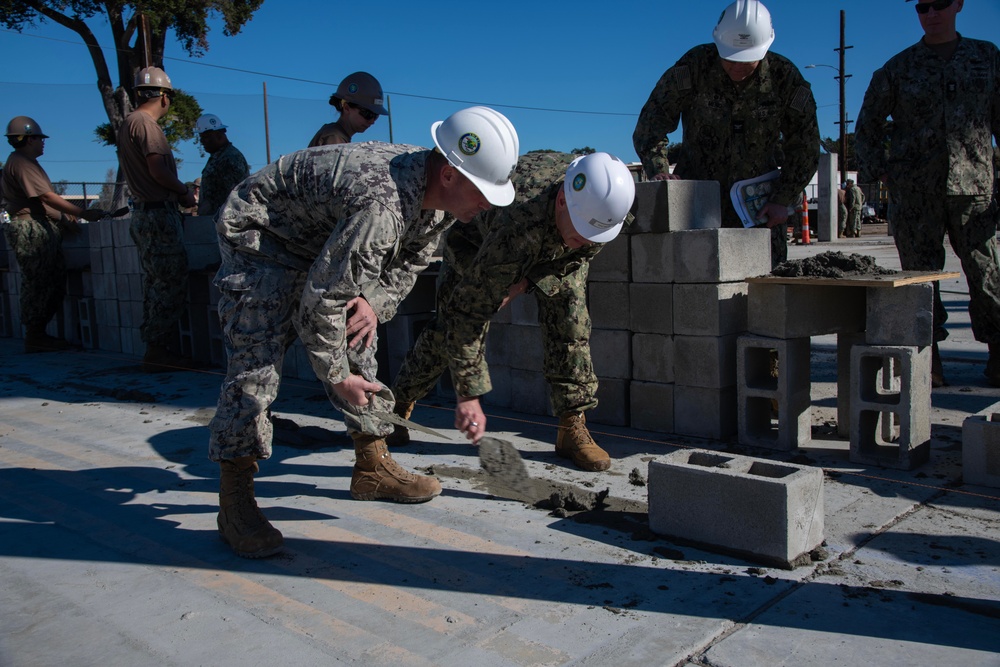 Rear Adm. Andros visits NCG 1