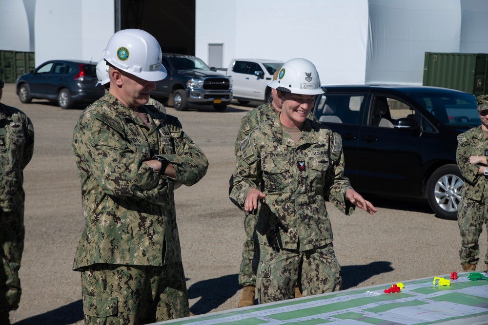 Rear Adm. Andros visits NCG 1