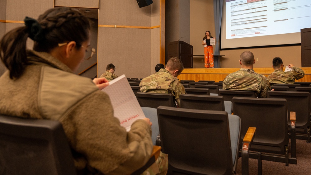 Preparing Airmen to vote from around the world