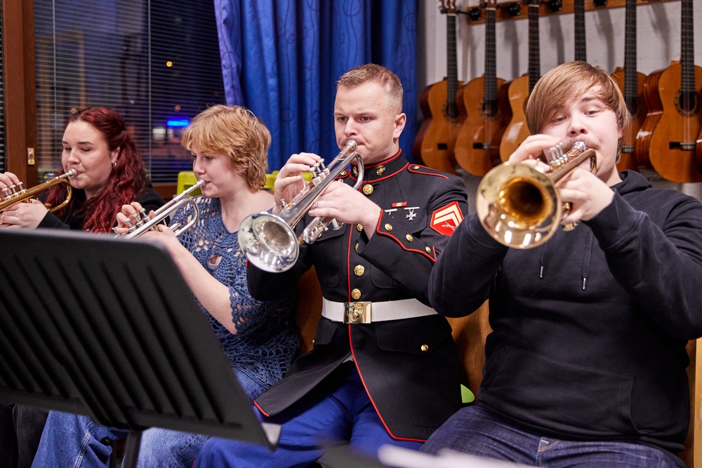 Naval Band Concert with Vaskivuori High School Big Band