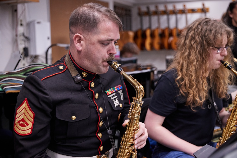 Naval Band Concert with Vaskivuori High School Big Band