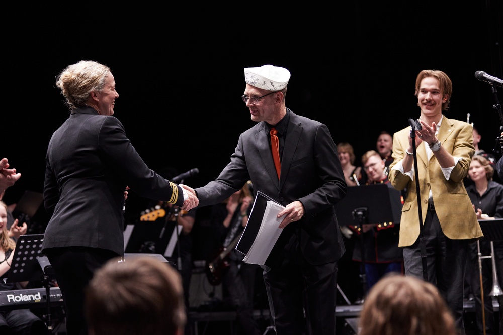 Naval Band Concert with Vaskivuori High School Big Band