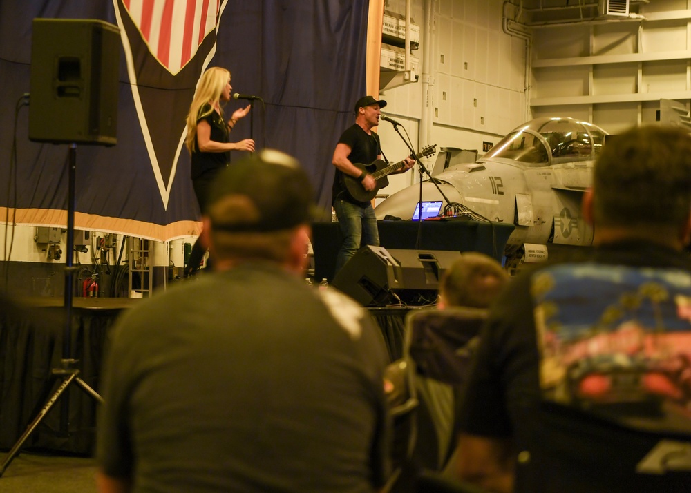 Two Story Road Performs Concert Aboard USS Carl Vinson (CVN 70)