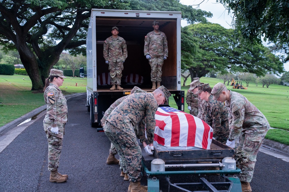 POW/MIA Disinterment