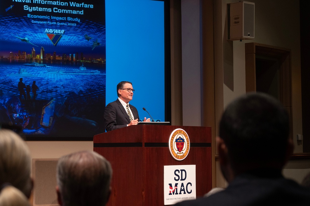 NAVWAR Attends SDMAC Economic Impact Report