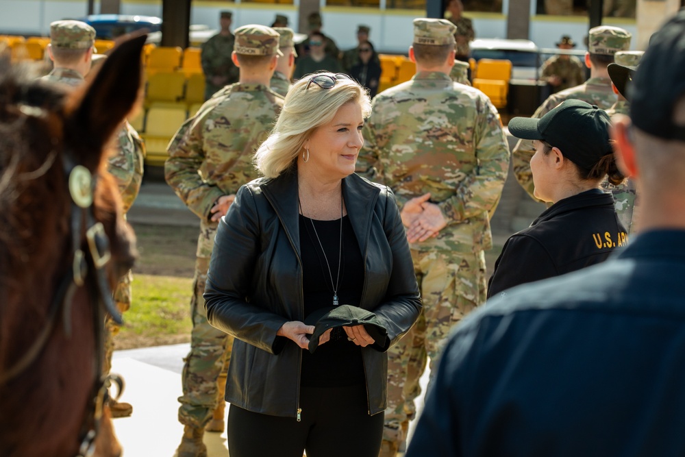 Fort Cavazos receives the Honorable Christine Wormuth, Secretary of the Army